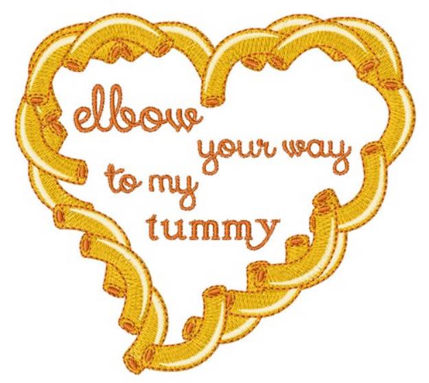 Picture of ELbow Your Way Machine Embroidery Design