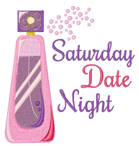 Date Night Machine Embroidery Design