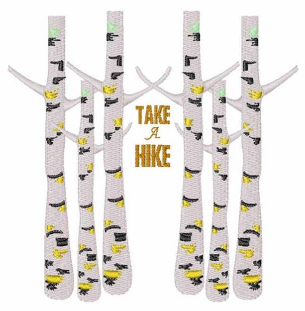 Picture of Take A Hike Machine Embroidery Design