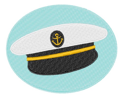 Sailor Hat Machine Embroidery Design