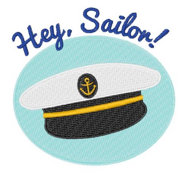 Picture of Hey Sailor Machine Embroidery Design