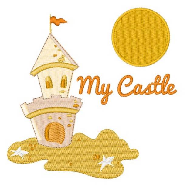 Picture of My Castle Machine Embroidery Design