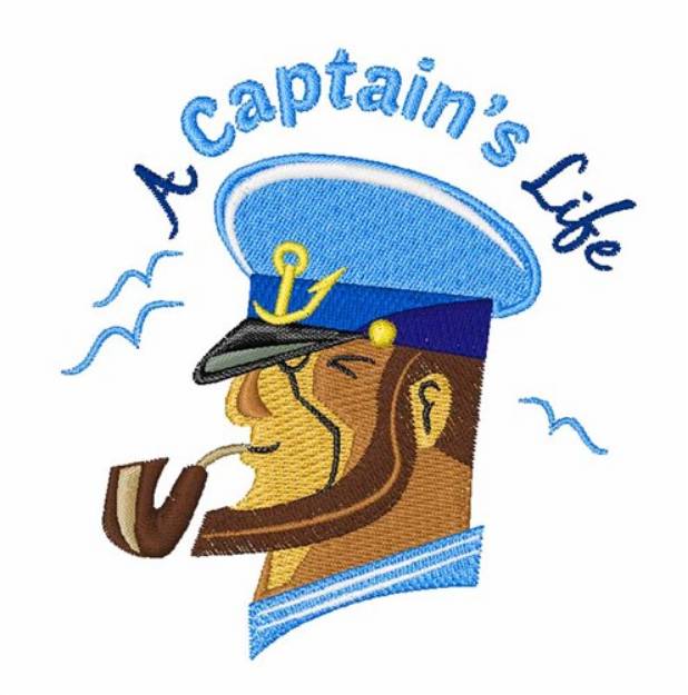 Picture of Captains Life Machine Embroidery Design