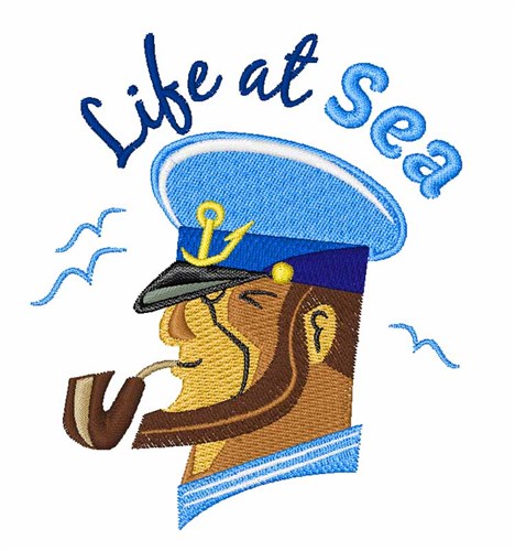 Life At Sea Machine Embroidery Design