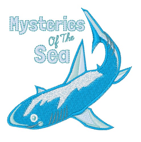 Mysteries Of Sea Machine Embroidery Design