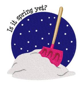 Picture of Is It Spring Machine Embroidery Design