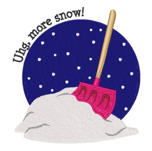 Picture of More Snow Machine Embroidery Design