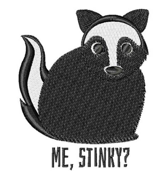 Picture of Me Stinky Machine Embroidery Design