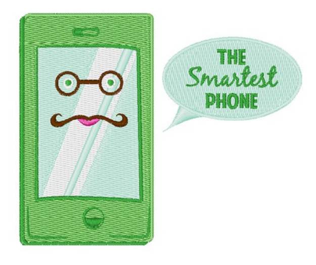 Picture of Smartest Phone Machine Embroidery Design