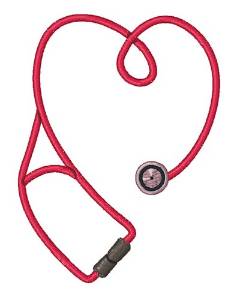 Picture of Stethoscope Machine Embroidery Design
