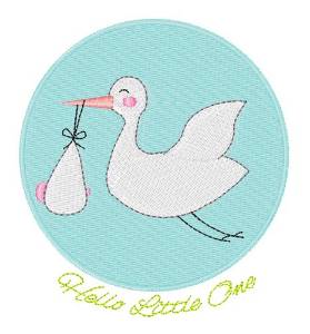 Picture of Hello Little One Machine Embroidery Design