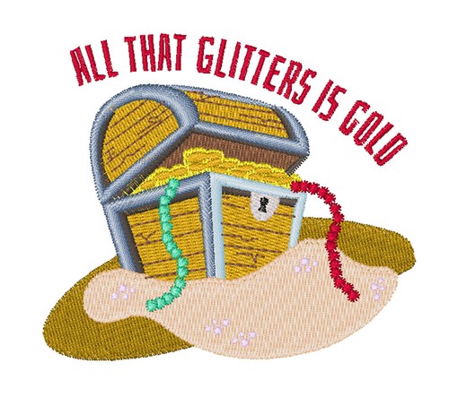 All The Glitters Machine Embroidery Design