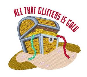 Picture of All The Glitters Machine Embroidery Design