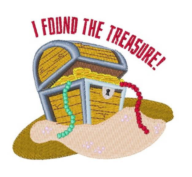Picture of Found Treasure Machine Embroidery Design