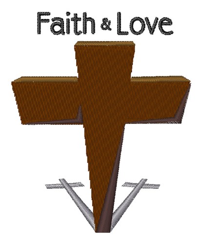Faith & Love Machine Embroidery Design