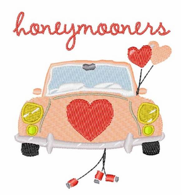 Picture of Honeymooners Machine Embroidery Design