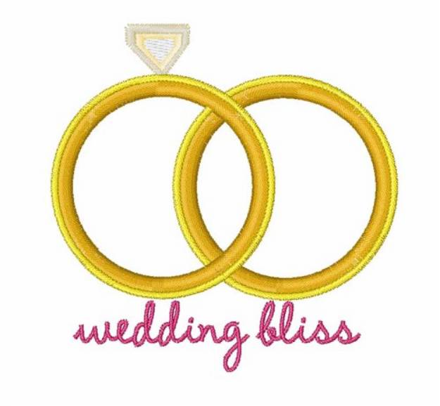 Picture of Wedding Bliss Machine Embroidery Design