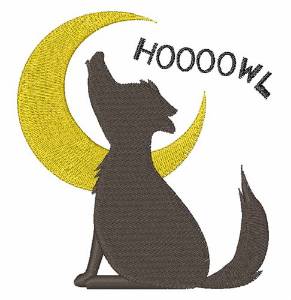 Picture of Howl Machine Embroidery Design