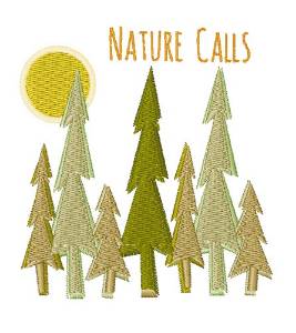 Picture of Nature Calls Machine Embroidery Design