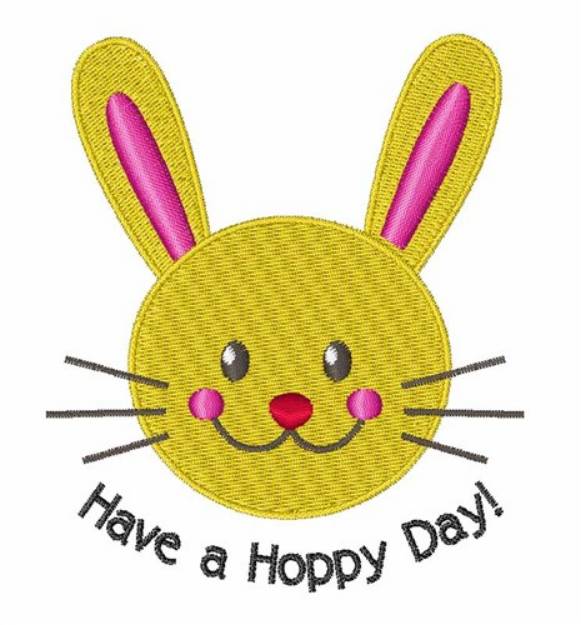 Picture of A Hoppy Day Machine Embroidery Design