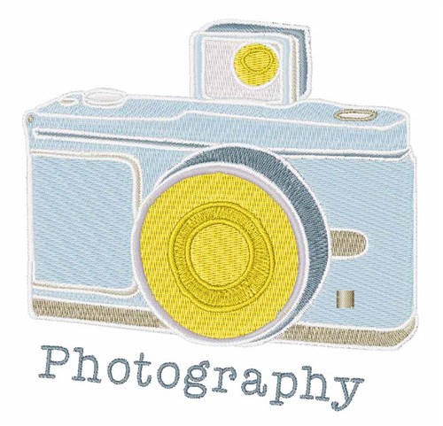 Photography Machine Embroidery Design