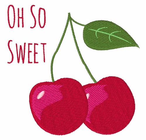 Oh So Sweet Machine Embroidery Design