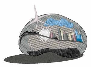 Picture of Chicago Bean Machine Embroidery Design