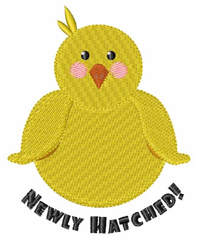 Newly Hatched Machine Embroidery Design
