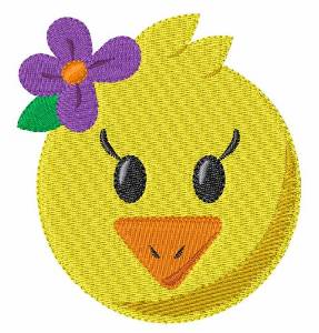Picture of Pretty Chick Machine Embroidery Design