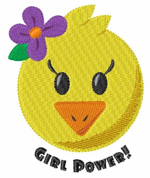 Picture of Girl Power Machine Embroidery Design