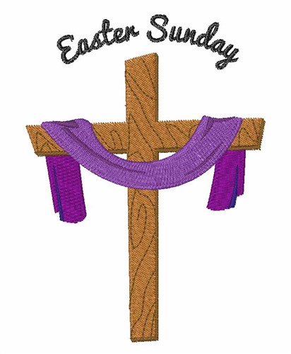 Easter Sunday Machine Embroidery Design
