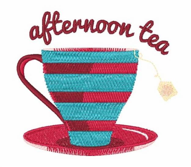 Picture of Afternoon Tea Machine Embroidery Design