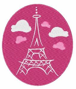 Picture of Eiffel Tower Machine Embroidery Design