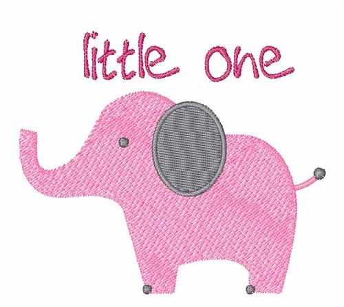 Little One Machine Embroidery Design