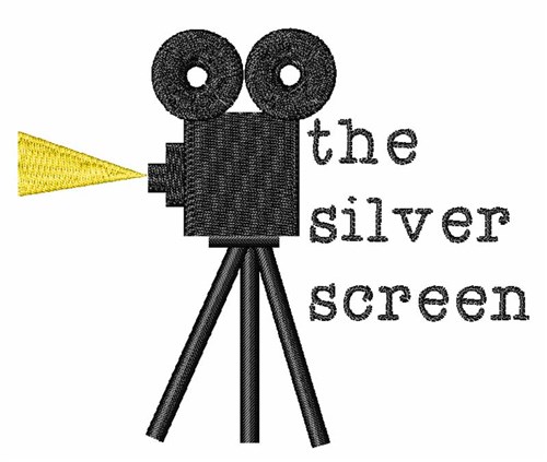 Silver Screen Machine Embroidery Design