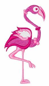 Picture of Pink Flamingo Machine Embroidery Design