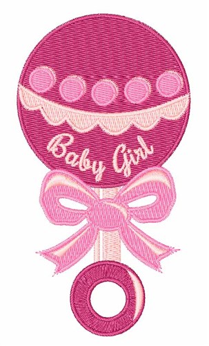 Baby Girl Machine Embroidery Design