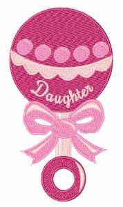 Picture of Daughter Machine Embroidery Design