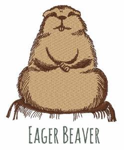 Picture of Eager Beaver Machine Embroidery Design