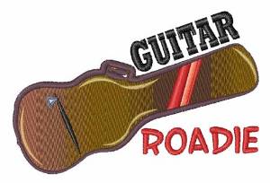 Picture of Guitar Roadie Machine Embroidery Design