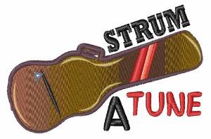 Picture of Strum A Tune Machine Embroidery Design