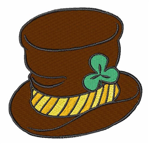 Irish Hat Machine Embroidery Design