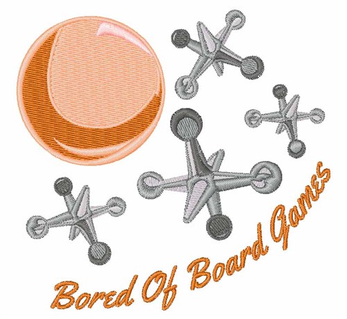 Board Games Machine Embroidery Design