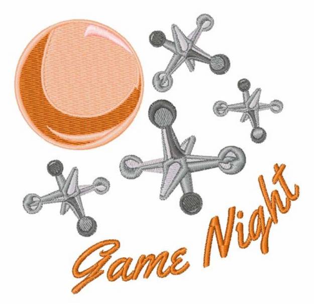 Picture of Game Night Machine Embroidery Design