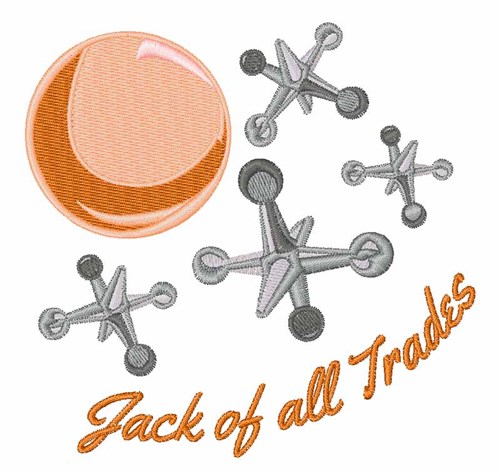 Jack Of All Trades Machine Embroidery Design