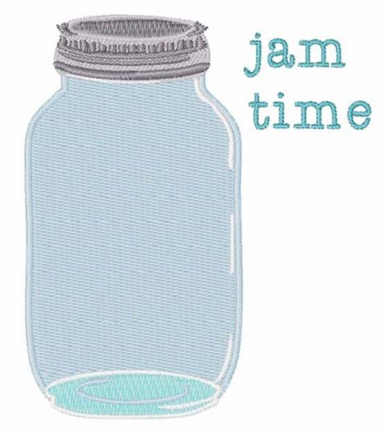 Picture of Jam Time Machine Embroidery Design
