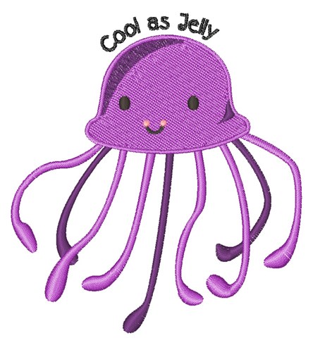 Cool As Jelly Machine Embroidery Design