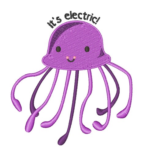 Its Electric Machine Embroidery Design