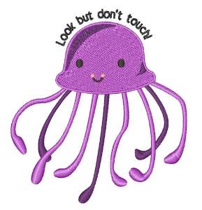 Picture of Dont Touch Machine Embroidery Design