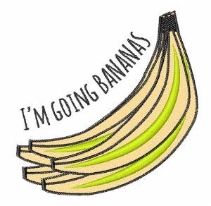 Picture of Going Bananas Machine Embroidery Design